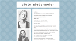 Desktop Screenshot of doerteniedermeier.com